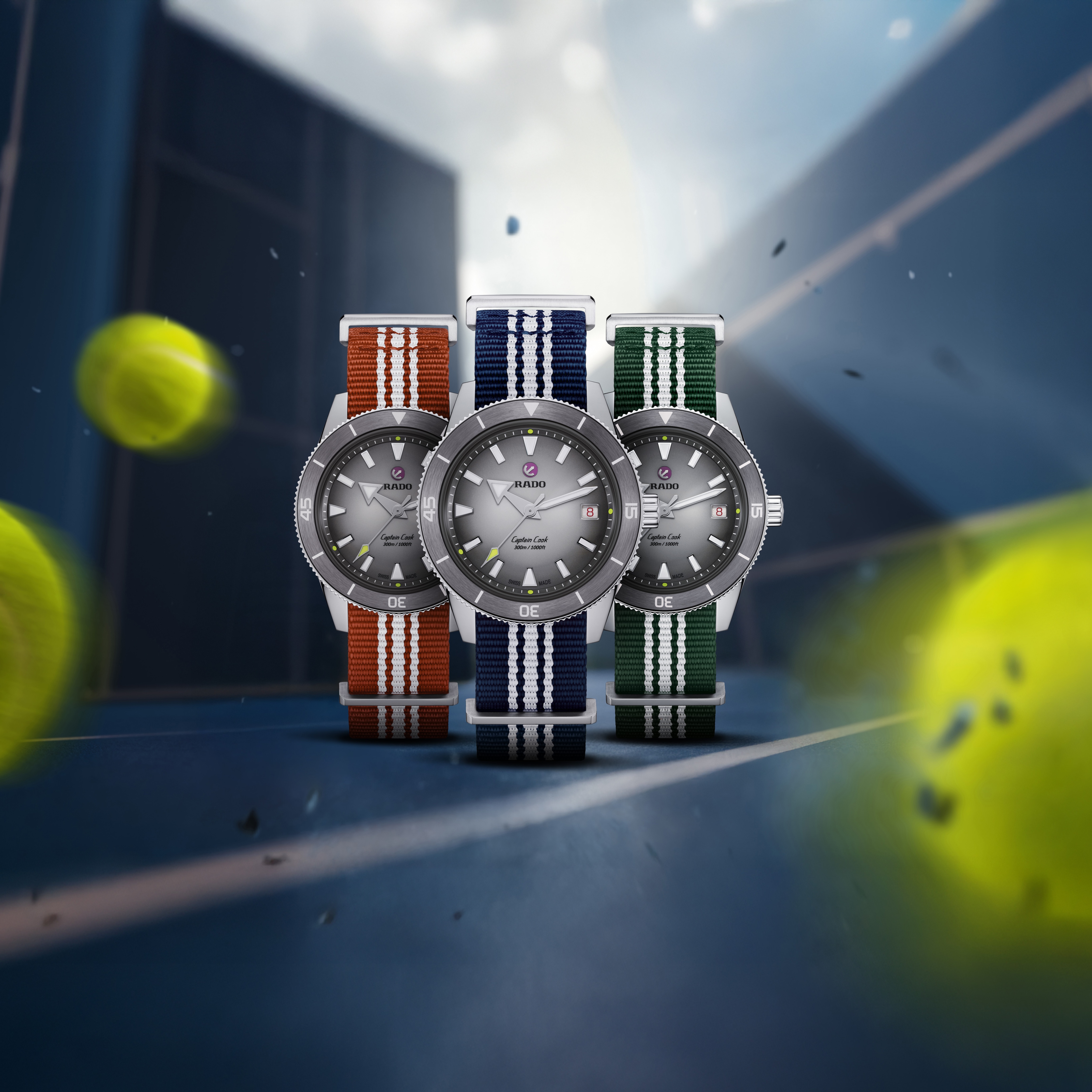 Rado x 網球 &ndash; 40年