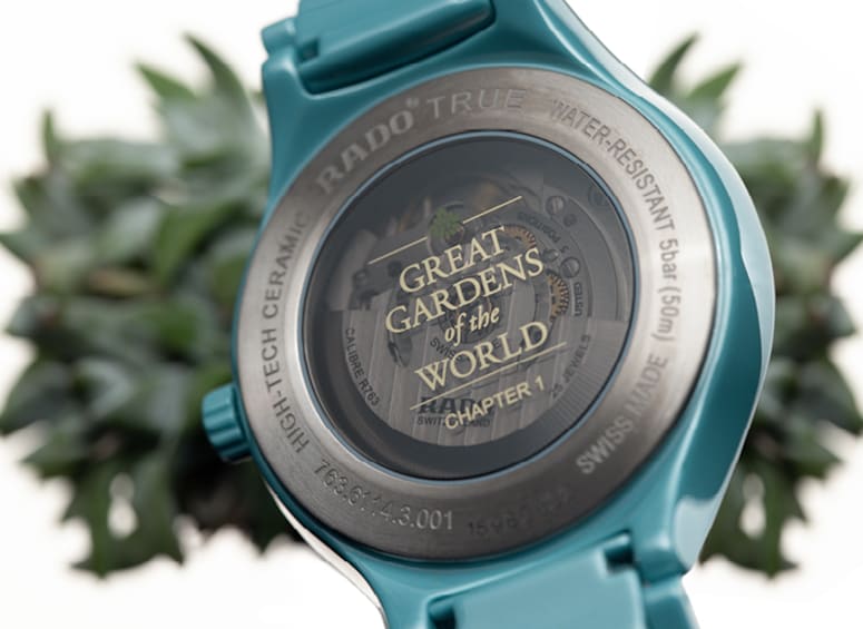 Rado瑞士雷達表True真系列Great Gardens of the World合作款腕錶